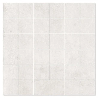 Mosaik Klinker <strong>Ecostone</strong>  Lysegrå Mat 30x30 (5x5) cm